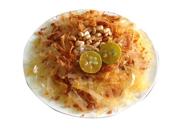 Bánh tráng trộn sa tế tắc